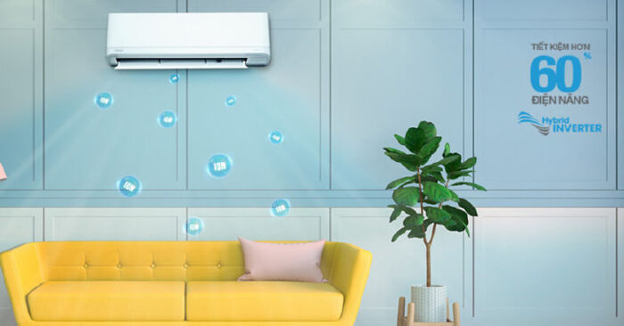 Máy lạnh Toshiba.