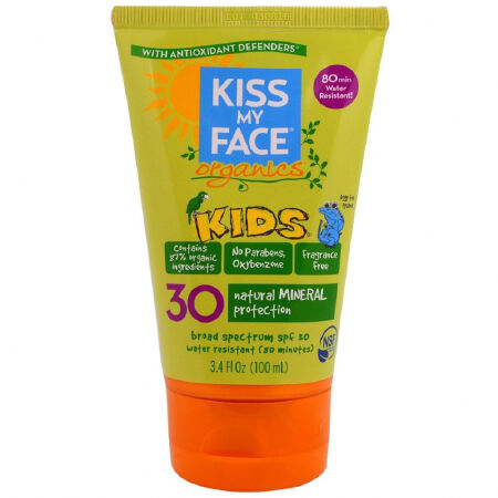 Kem chống nắng Kiss my face Organics Kids