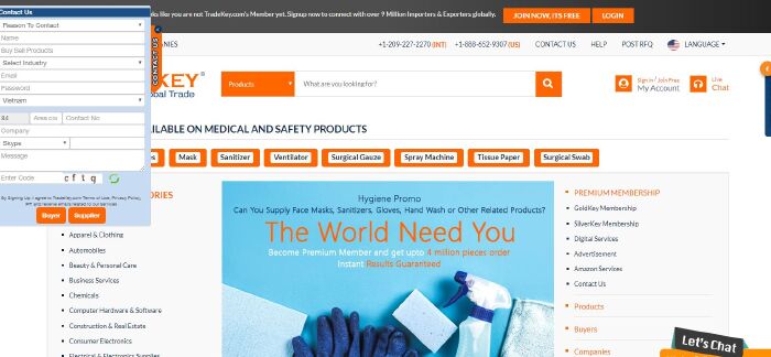Tradekey (tradekey.com)