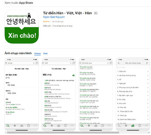 Từ điển Hàn Việt - Korean Vietnamese