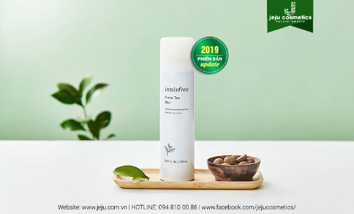 Xịt Khoáng Trà Xanh Innisfree Green Tea Mist