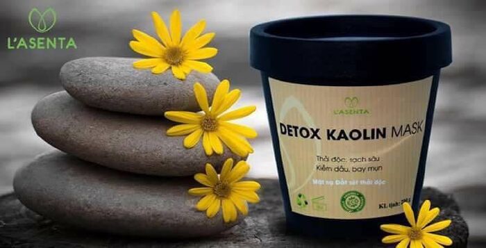 Mặt nạ thải độc kiềm dầu L’asenta Detox Kaolin Mask