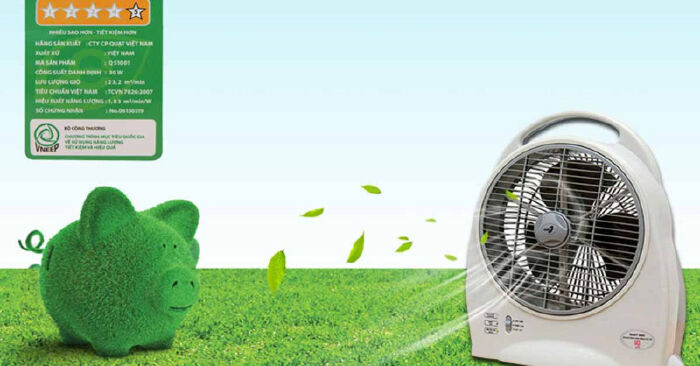 Quạt tích điện Asia QS1001SV0