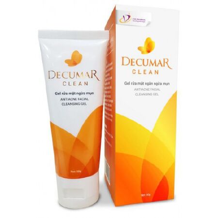 Sữa rửa mặt Decumar Clean cho mọi loại da