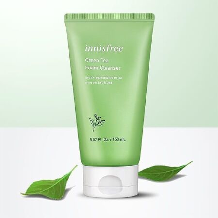 Sữa Rửa Mặt Trà Xanh Innisfree Green Tea Cleansing Foam Cho Da Dầu Mụn
