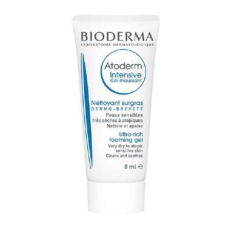 Sữa rửa mặt Bioderma Atoderm Intensive Gel Moussant cho da khô, hỗn hợp thiên khô