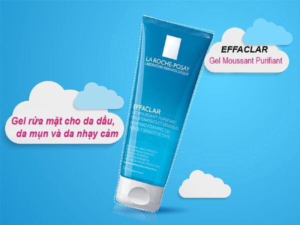 Sữa rửa mặt La Roche-Posay Effaclar Purifying Foaming Gel cho mọi loại da