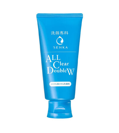 Sữa rửa mặt Senka All Clear Double Wash cho da dầu, hỗn hợp thiên dầu