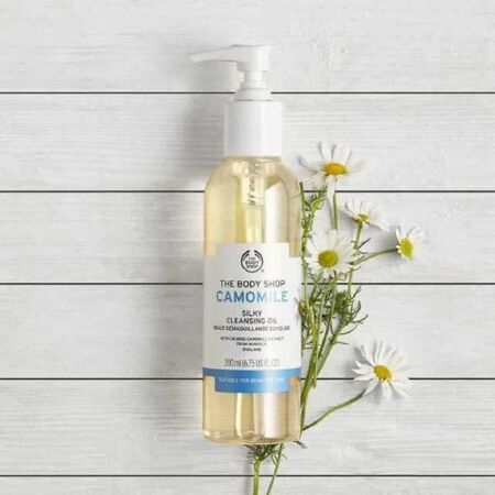 Dầu Tẩy Trang The Body Shop Camomile Silky Cleansing Oil