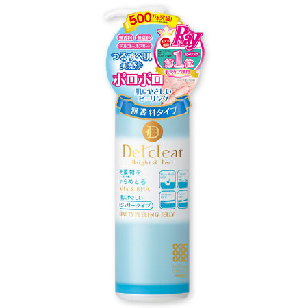 Tẩy Da Chết Detclear Bright & Peel Fruit Peeling Jelly