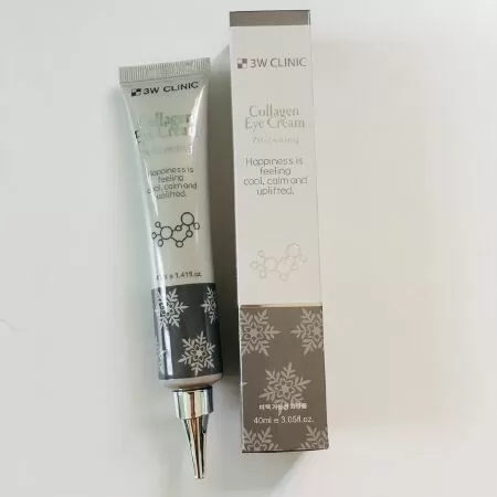 Kem trị thâm vùng mắt 3W Clinic Collagen Whitening Eye Cream