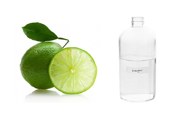 Vệ sinh giày với chanh tươi