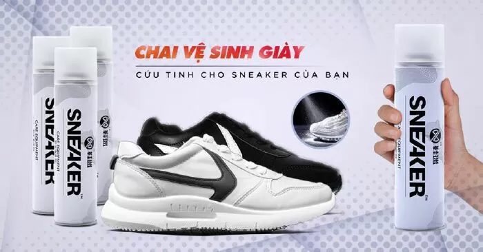 Sử dụng bộ dung dịch vệ sinh
