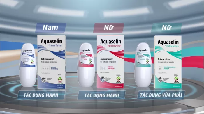 Lăn khử mùi nữ Aquaselin intensive women