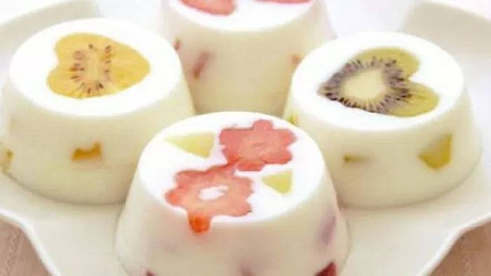Thạch sữa trái cây