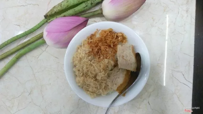 Minh Long – xôi sen Hà Nội