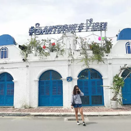 Cà phê Santorini Vibes