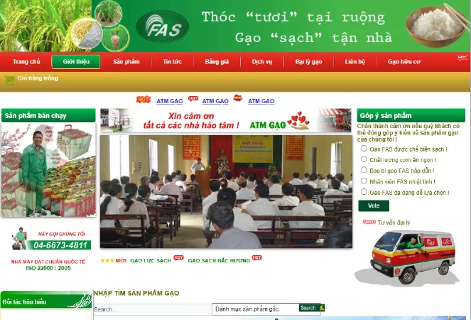 Gạo FAS - Công ty TNHH FAS Viêt Nam