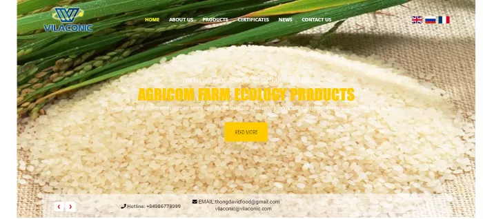 Nông Sản Vilaconic - Công Ty Cổ Phần Vilaconic