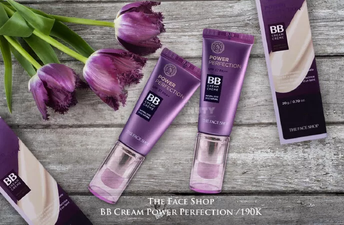 Kem nền The Face Shop BB Cream Face it Power Perfection BB