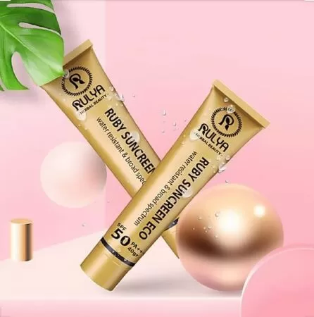 Kem che khuyết điểm Rulya Ruby Suncreen Eco