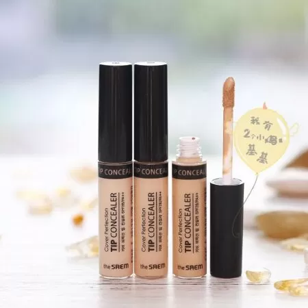 Kem che khuyết điểm The Saem Cover Perfection Tip Concealer
