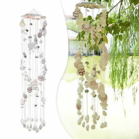 Chuông gió làm từ vỏ ốc