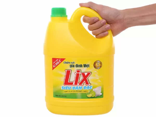 Nước rửa chén Lix