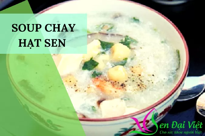 Súp hạt sen
