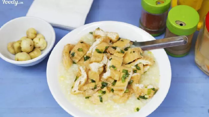 Cháo đậu phụ cà muối bà Chỉnh