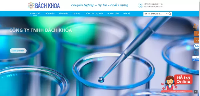 Công ty TNHH Hóa chất Bách Khoa