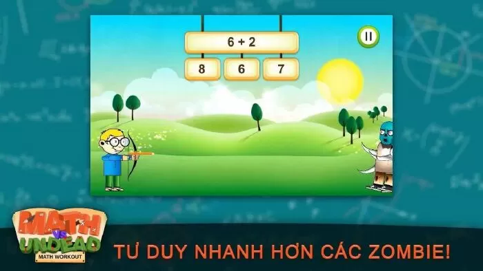 Game đố vui toán học