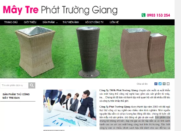 Mây Tre Đan Phát Trường Giang - Công Ty TNHH Phát Trường Giang