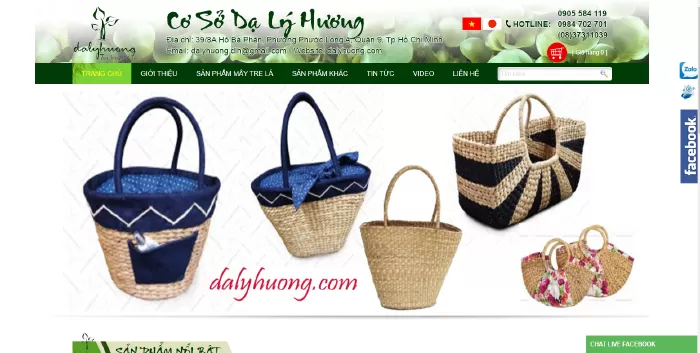 Mây Tre Đan Dạ Lý Hương - Cơ Sở Mây Tre Lá Dạ Lý Hương