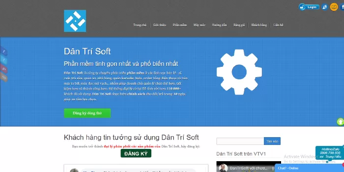 Công ty cung cấp phần mềm quản lý bán hàng – Dân Trí Soft