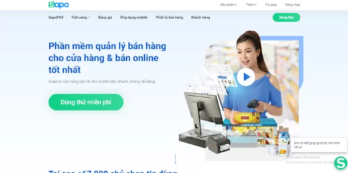 Công ty cung cấp phần mềm quản lý bán hàng – Công ty cổ phần công nghệ Sapo