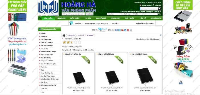 Công ty TNHH Văn phòng phẩm Hoàng Hà