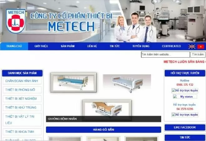 Công ty Cổ phần Thiết bị Metech