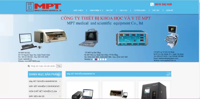 Công ty TNHH thiết bị y tế khoa học MPT