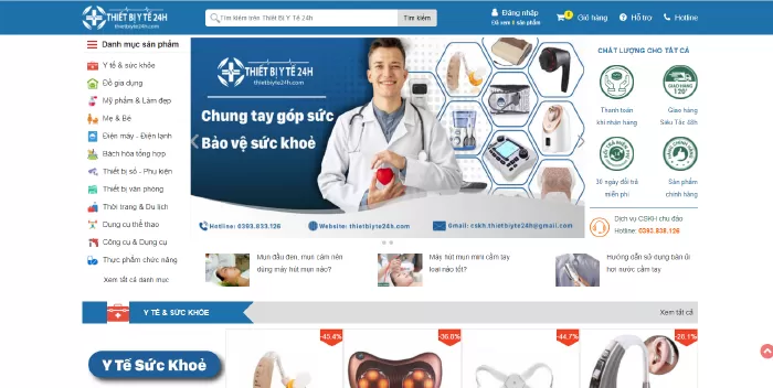 Công ty thiết bị y tế 24h