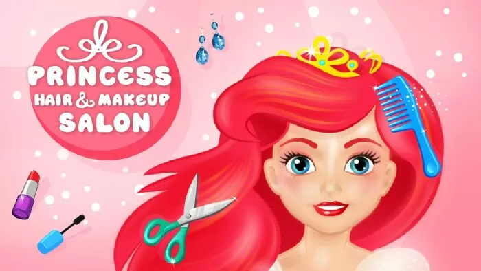 Hair Salon Princess Makeup