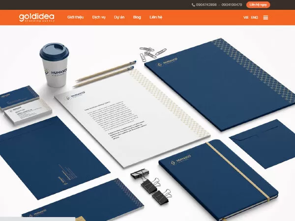 Thiết kế logo GOLDidea
