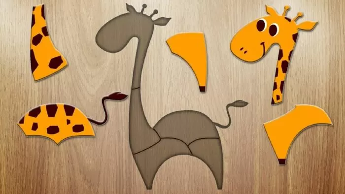 Game xếp hình động vật