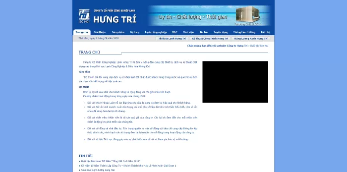Công Ty Cổ Phần Công Nghiệp Lạnh Hưng Trí