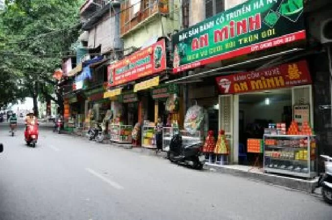 Phố Hàng Than - Phố nhiều cửa hàng Bánh cốm nhất