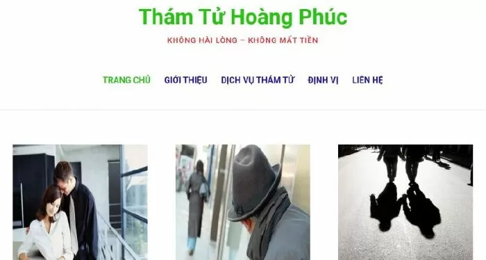 Công ty dịch vụ thám tử Hoàng Phúc
