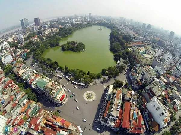 Trục ĐINH TIÊN HOÀNG - LÊ THÁI TỔ - HÀNG KHAY - Trục đường đẹp nhất.