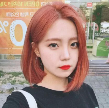 Màu tóc Đỏ nâu