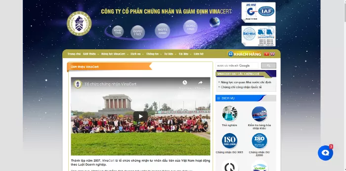 Công Ty CP Chứng Nhận Và Giám Định VinaCert