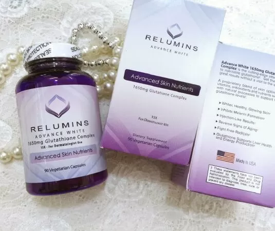 Viên uống trắng da Relumins của Mỹ